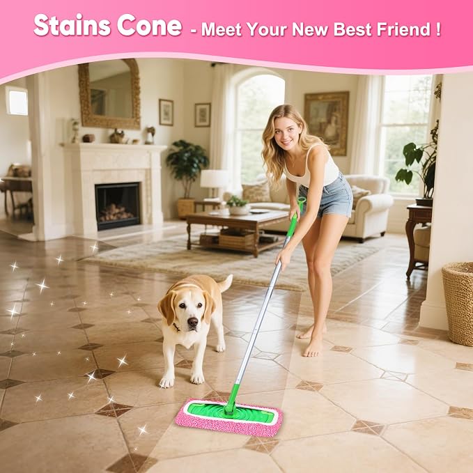 6-Pack Reusable Mop Pads Compatible - Image 7