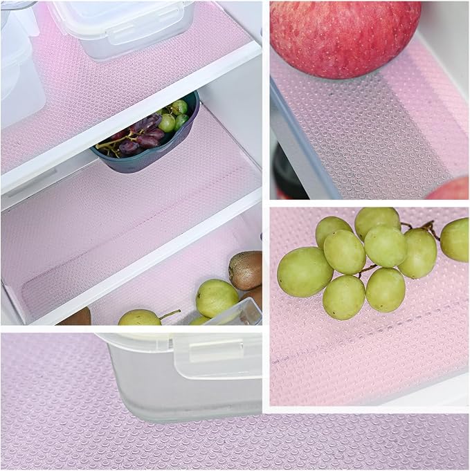 12Pcs Refrigerator Liners Washable Fridge Shelf Liners Refrigerator Mats - Image 6