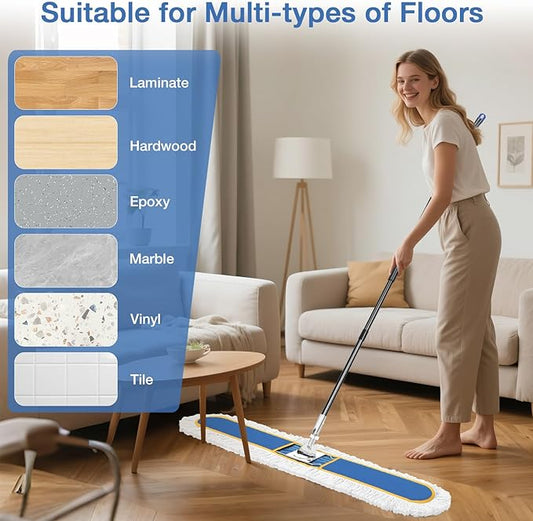 48" Commercial Industrial Dust Mop - Image 2