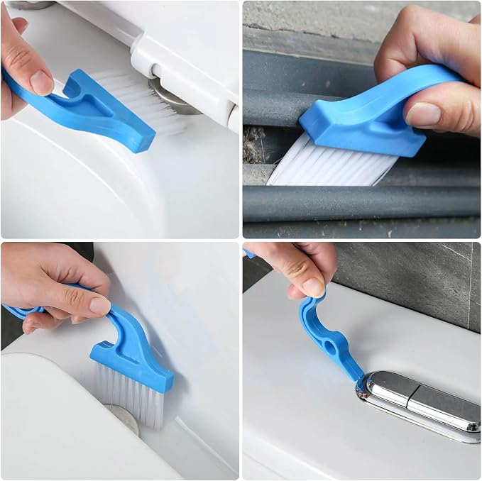 9 Pcs Crevice Cleaning Brush, Bathroom Gap Brush, Hand-held Groove Gap Cleaning - Image 6