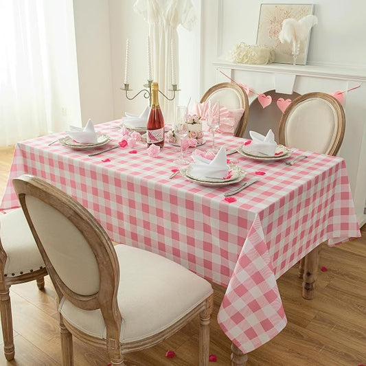 Classic Gingham Tablecloth Fabric - Image 2