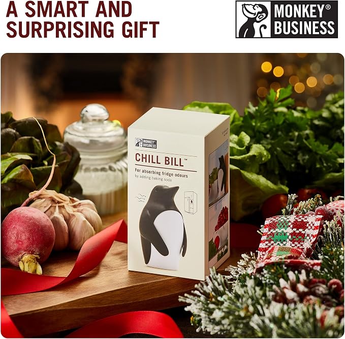 Monkey Business Chill Bill Refrigerator Deodorizer, Baking Soda Container - Image 8