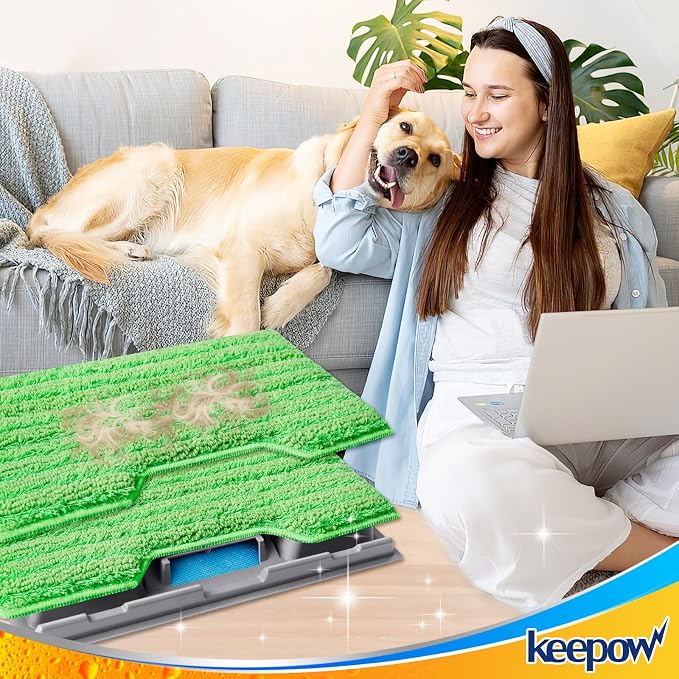 KEEPOW Reusable Mop Replacement Pads Compatible - Image 7