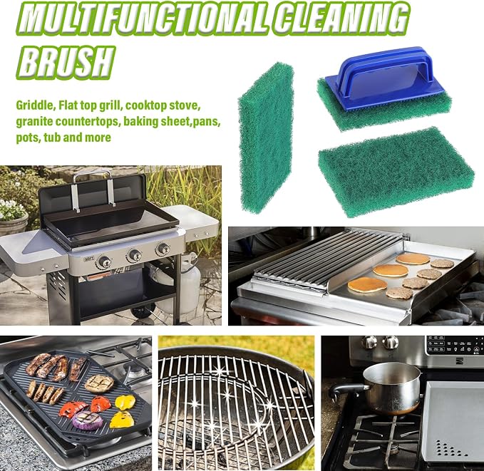 5 Pack Electric Cleaning Brush Pad Kitchen Bathroom Household Cleaning Pad - Image 7