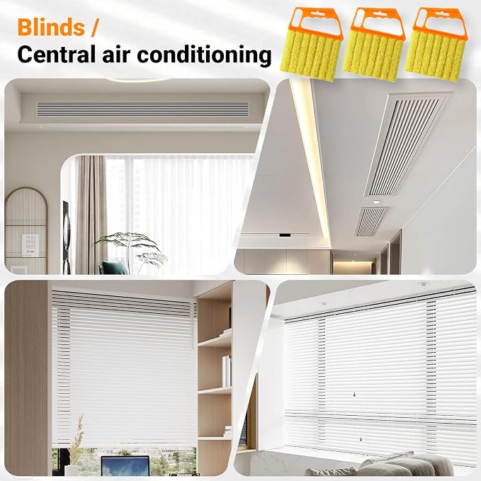 3pcs Window Blind Cleaner Duster Tool, 2026 New Cleaning Tools, 7 Fingers - Image 6