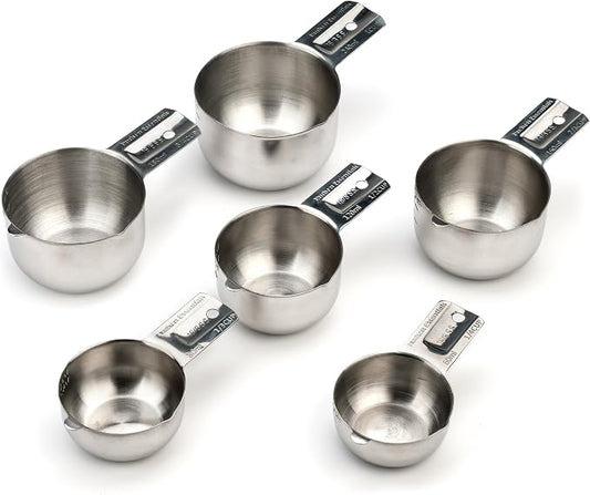 Hudson Essentials Stainless Steel Measuring Cups Set - Image 2