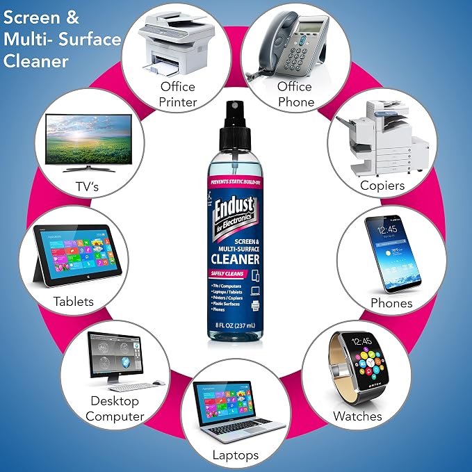 Endust for Electronics; Anti-Static, Screen & Multi-Surface Cleaner Pump Spray; - Image 4