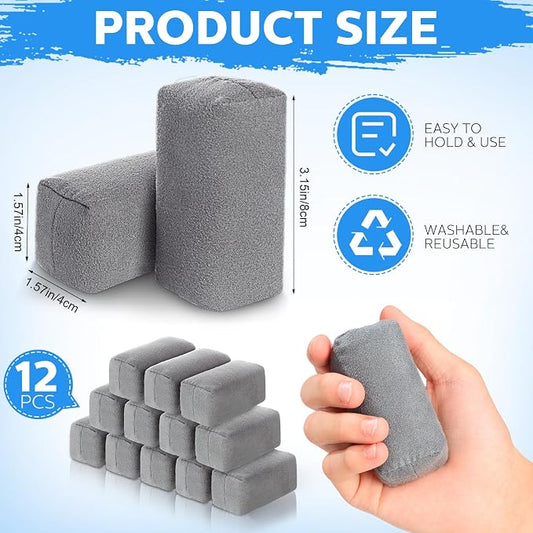 Riakrum 18 Pack Microfiber Applicator Pads Suede Car Detailing Sponge Ceramic - Image 2