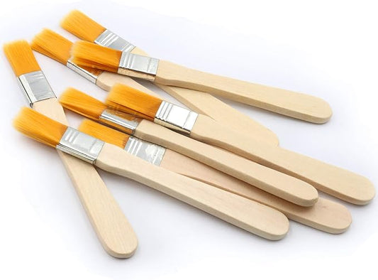 LBY 10pcs Household Cleaning Dusting Brush, 135mm Paint Brush Small Size - Image 2