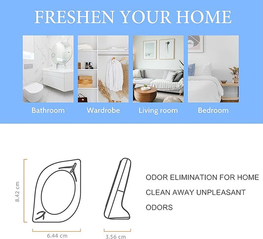 Air Freshener for Home, 4 Pack, Fresh Scent, Odor Eliminator for Small Area - Image 2