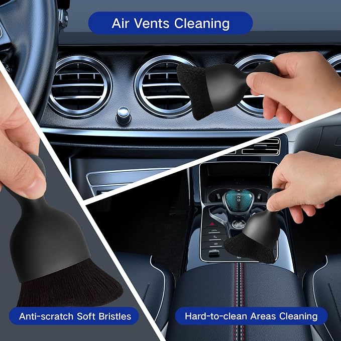 35Pcs Car Detailing Kit, Car Detailing Brush Set, Car Wash Cleaning Kit - Image 8