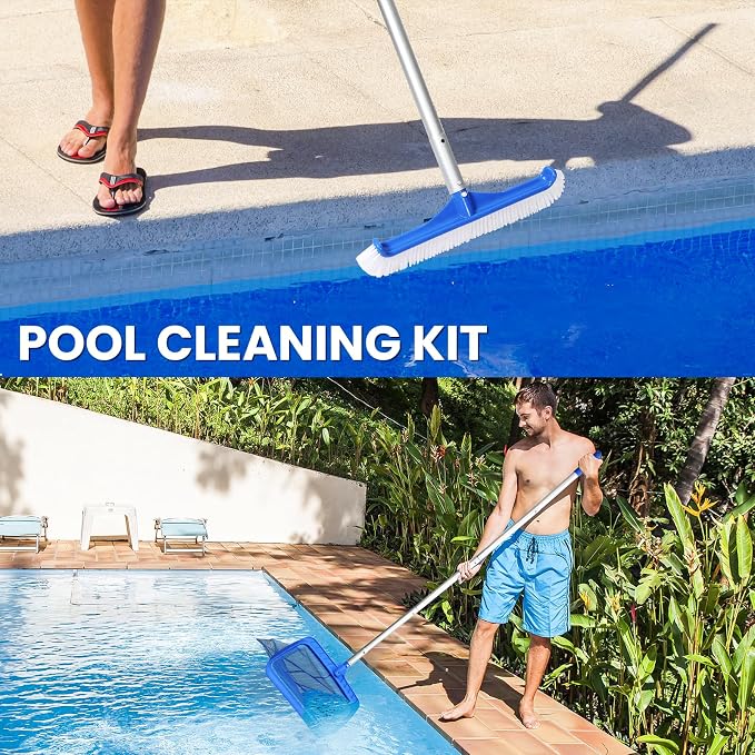 Tavaleu Swimming Fine Mesh Pool Skimmer Net - Image 8