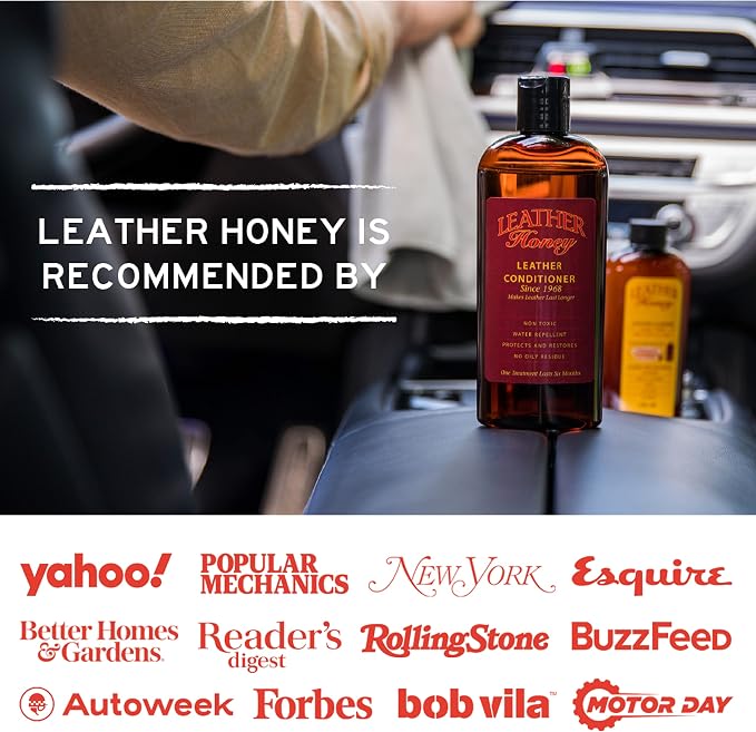 Leather Honey Conditioner Wipes: Restore Leather On-The-Go. Protect & Condition - Image 6