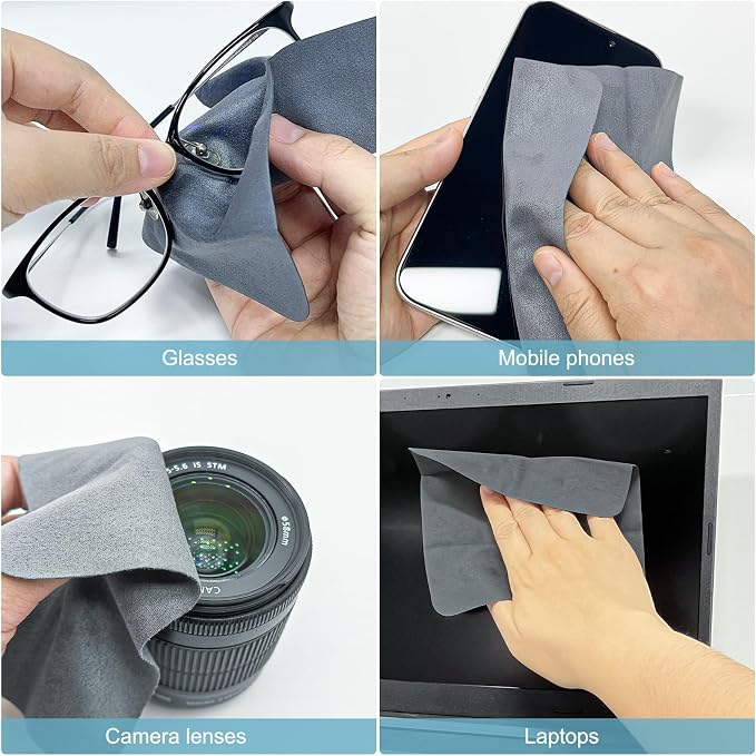 TENOC 15 Pack Microfiber Cleaning Cloths - Image 7