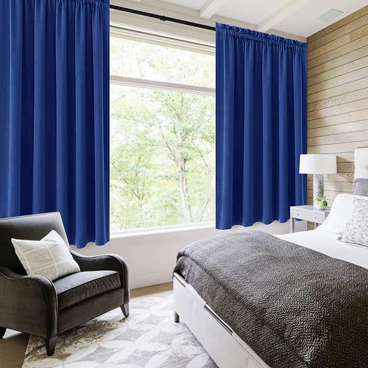 DWCN Blackout Curtains for Bedroom – Rod Pocket Thermal Insulated Noise - Image 2