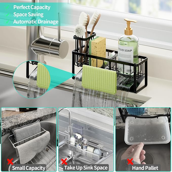 HapiRm Sponge Holder for Kitchen Sink - Image 7