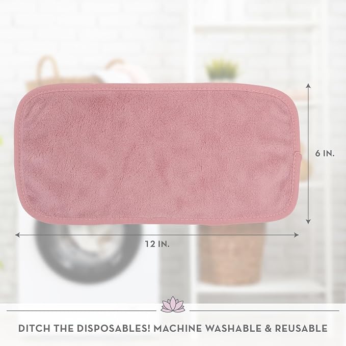 S&T INC. Makeup Remover Wipes for Skin Care, Reusable Makeup Wipes, Travel - Image 6