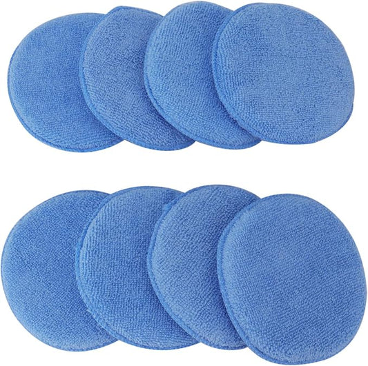 Fasmov Microfiber Applicator Pads Wax Applicator, 20 Pack Foam Applicator Pads - Image 2