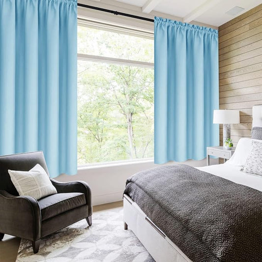 DWCN Blackout Curtains – Thermal Insulated, Energy Saving & Noise Reducing - Image 2