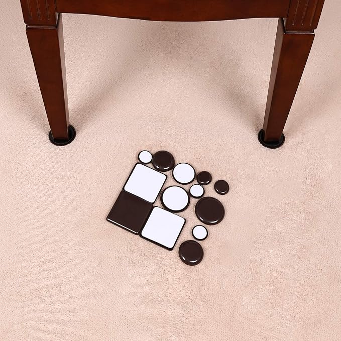 Ezprotekt 16 Pcs Self-Stick Furniture Movers Sliders - Image 7