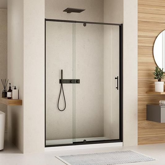 44-48" W x 71" H Pivot Shower Door, Pivot Semi-Frameless Swing Glass Shower Door - Image 2
