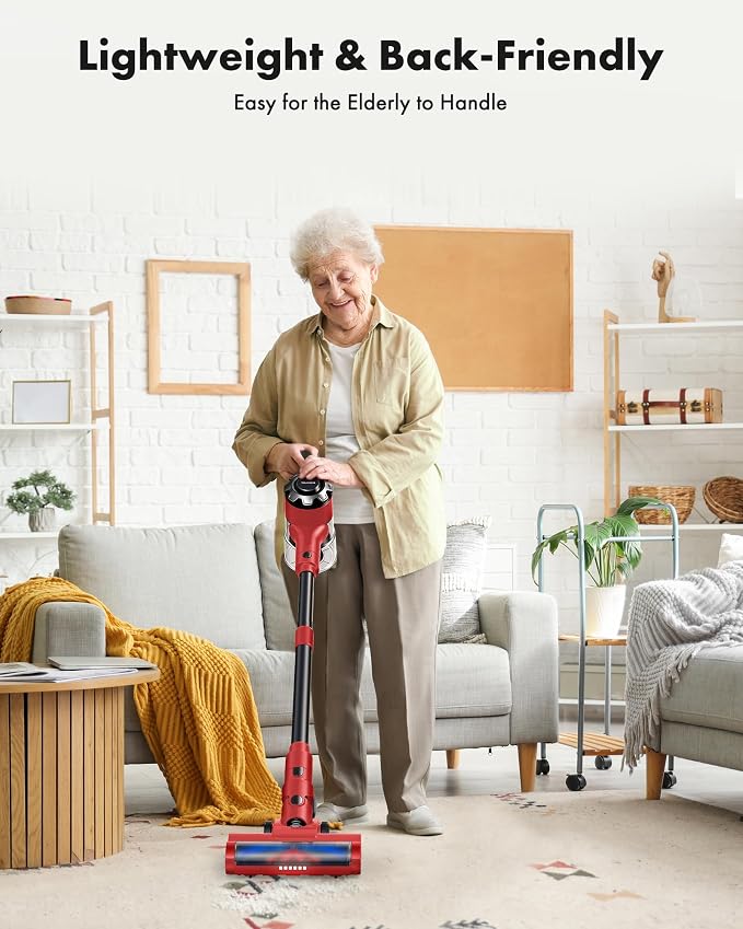 Trucozie Cordless Vacuum Cleaner, 8-in-1 Lightweight Stick Vacuum - Image 7