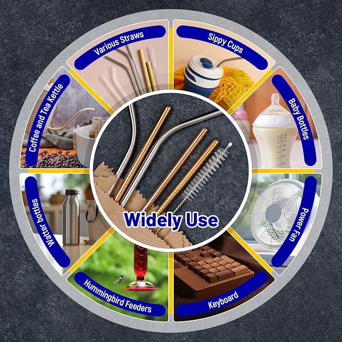 Straw Cleaner Kit, Cleaning Brush - Image 6