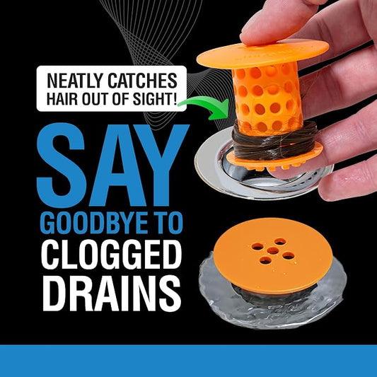 TubShroom Bathtub Drain Hair Catcher – In-Drain Tub Strainer & Clog Prevention - Image 2
