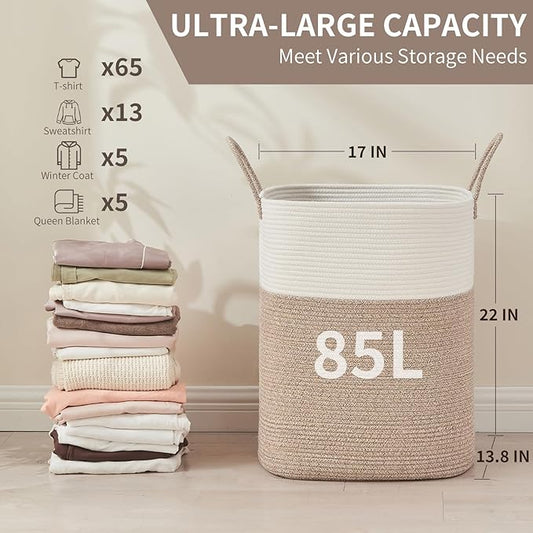 Laundry Basket with Handles - Image 2