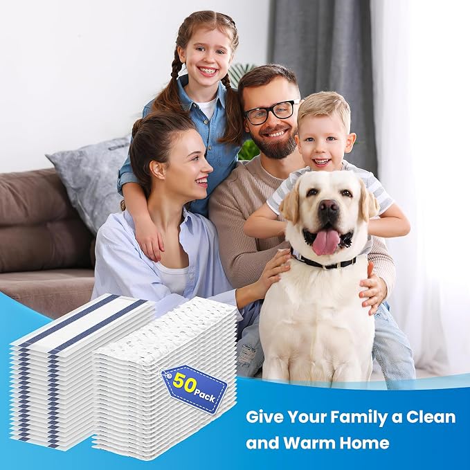 50 Pack Disposable Microfiber Cleaning Mop Pads - Image 7