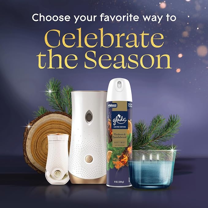 Glade PlugIns Refills Air Freshener, Embers & Sandalwood, Scented and Essential - Image 7
