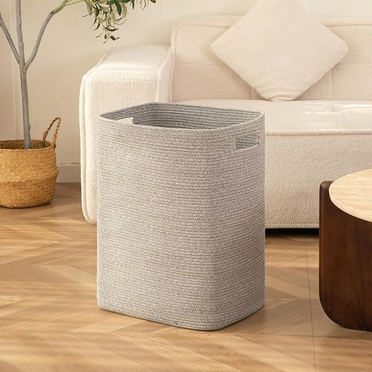OIAHOMY Laundry Hamper, Laundry Basket,Rectangle Cotton Storage Basket - Image 2