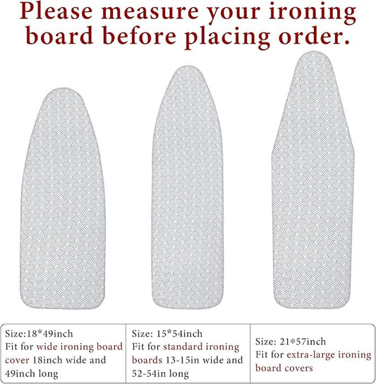 Extra-Wide Ironing Board Cover and Pad Replacement - Image 2