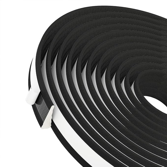 QDiShi 118" Wedge-Shape Weather Stripping Door Seal Weatherproof Foam Seals - Image 2