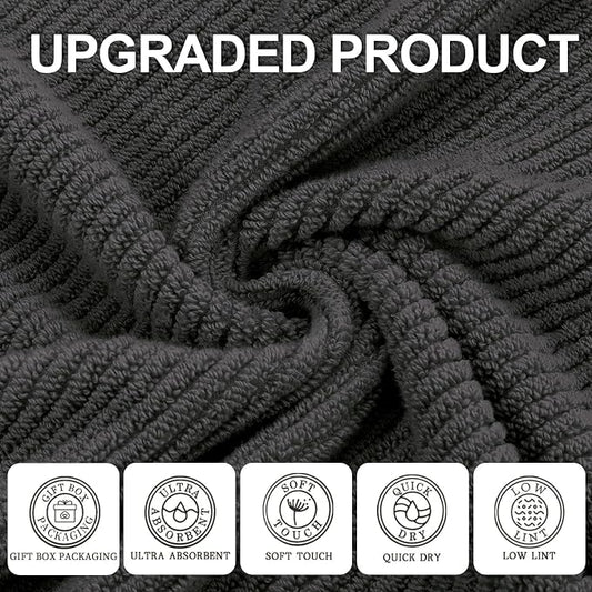 VOOVA & MOVAS Grey Washcloths - Image 2