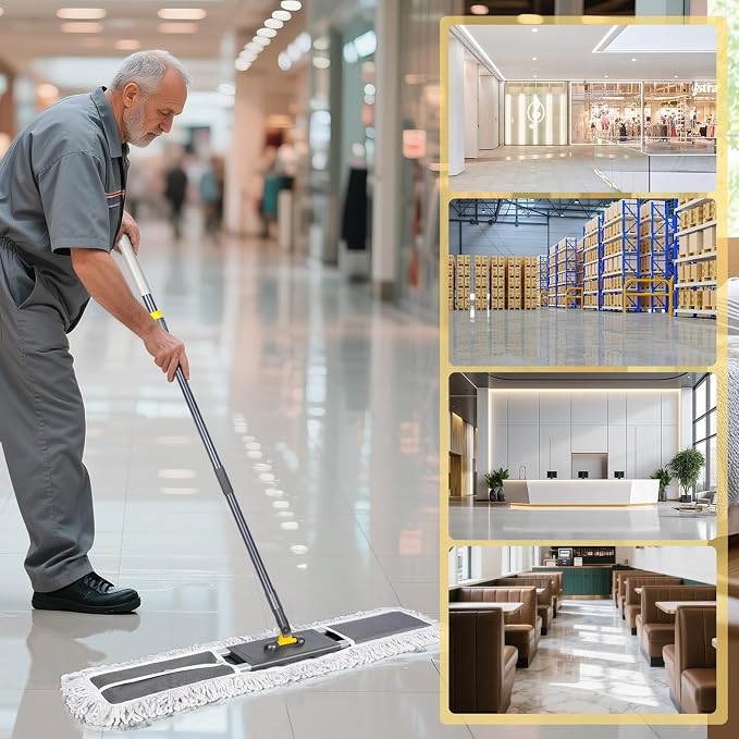 Masthome 36" Commercial Mop, Heavy Duty Industrial Floor Mop - Image 9