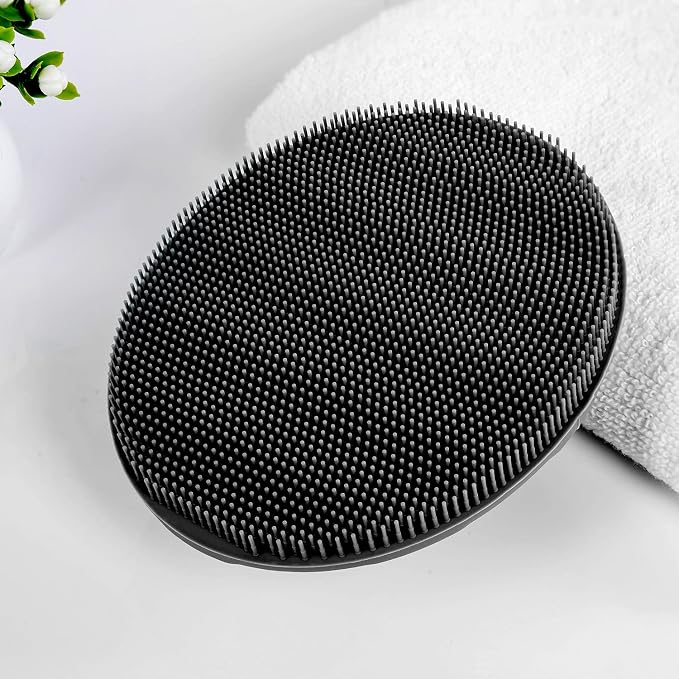 INNERNEED Soft Silicone Body Scrubber Handheld Shower Cleansing Brush, Gentle - Image 8