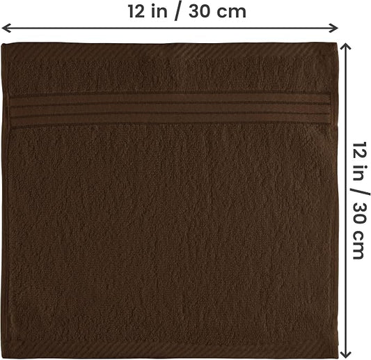 Utopia Towels Wash Cloths Set, 12 by 12 Inches, 100% Cotton Ring Spun, Highly - Image 2