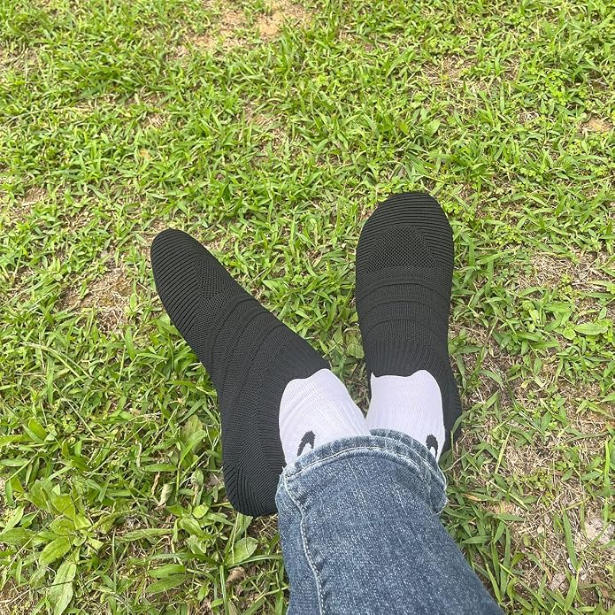 Adult Indoor House Slippers Socks Lightweight Non Slip Grip House Home Shoes - Image 6