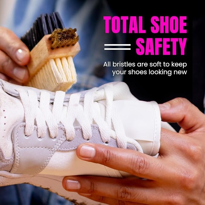 Pink Miracle Multi Purpose Shoe Cleaning Brush - - Image 7