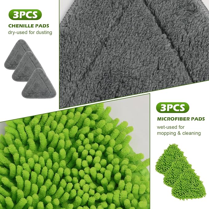 RONSUNG Wall Cleaner Triangle Mop - Image 7