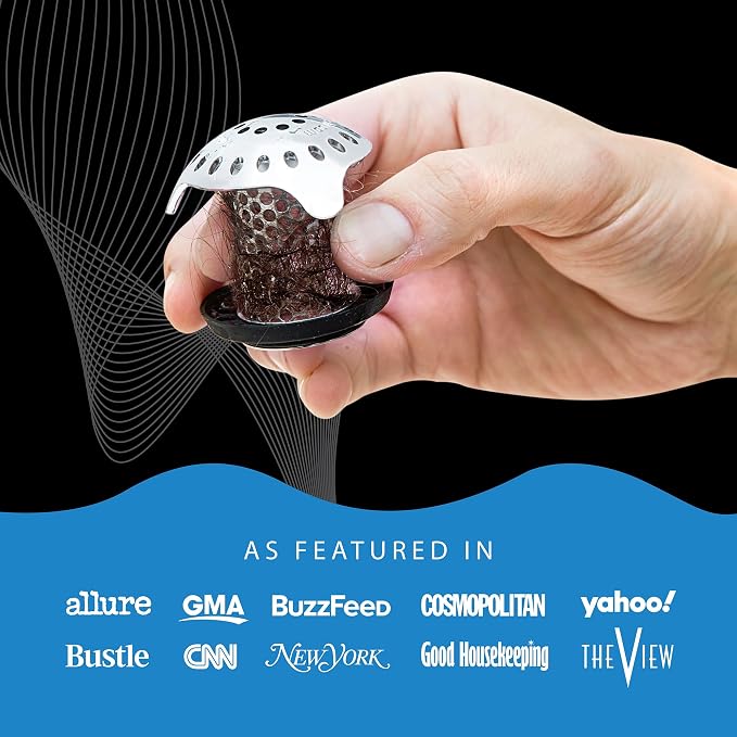 TubShroom Ultra Revolutionary Bath Tub Drain Protector Hair - Image 9