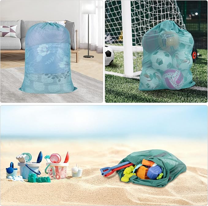 Polecasa Heavy Duty Diamond Large Mesh Laundry Bag - Image 7