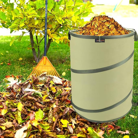 YUDI & GARDEN 45 Gallon Collapsible Garden Bag|Collapsible Trash Can|Camping - Image 2