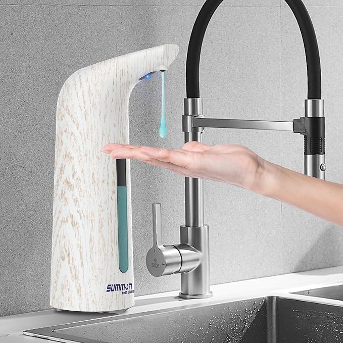 Automatic Soap Dispenser Touchless, 400ML Hand & Dish Countertop Electric - Image 7