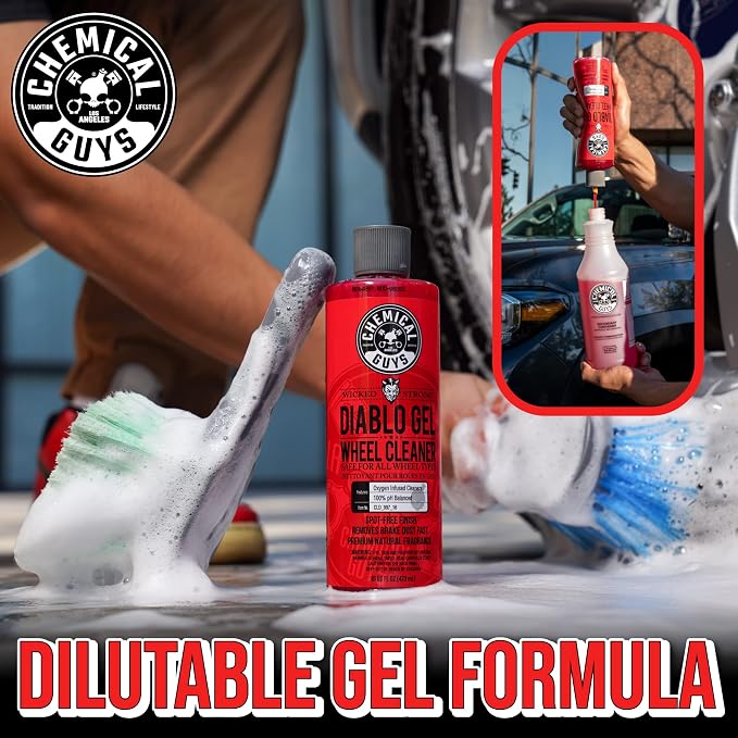 Chemical Guys CLD_997 Diablo Gel Oxygen Infused Foam Wheel and Rim Cleaner - Image 7