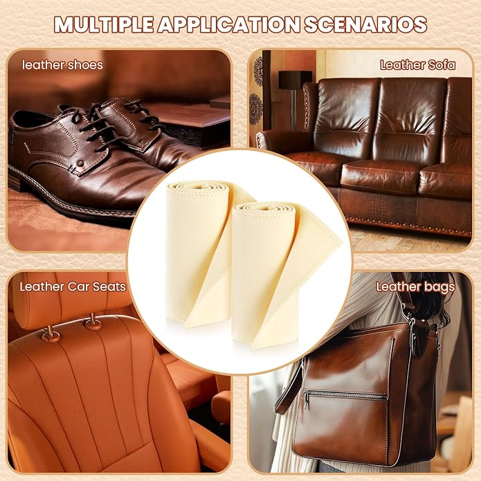 10 Pcs Shine Shoes Cloth Kit Polish Dauber Applicators Cleaning Leather Shoes - Image 7