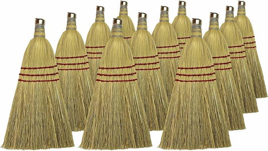 Genuine Joe Whisk Broom, Metal Hang Ring - Image 2