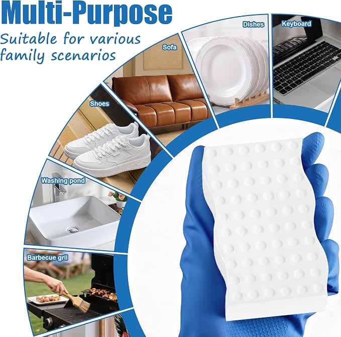 20 Pack Magic Sponges Cleaning Eraser, 2X Density Melamine Sponge, Cleaning Pad - Image 7