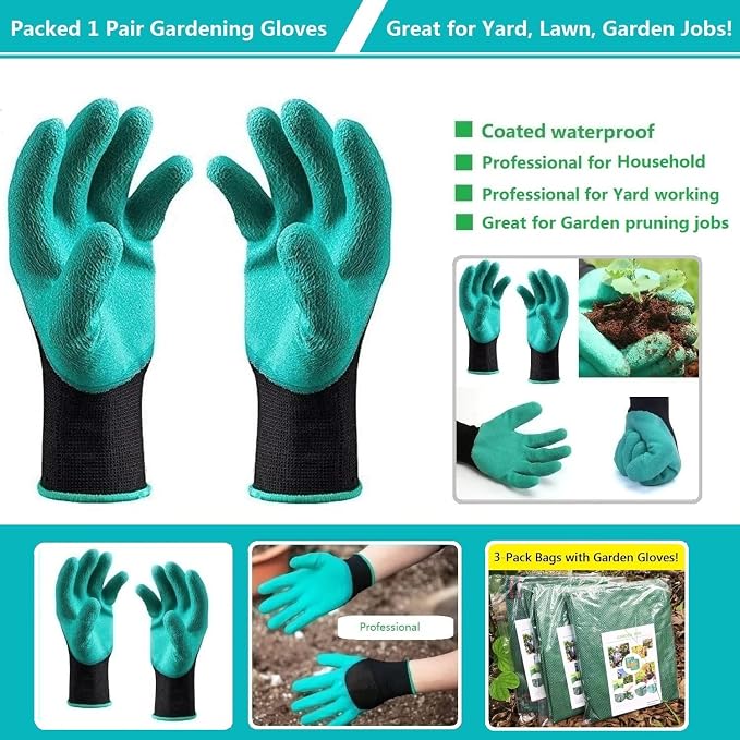 Professional 3-Pack 137 Gallon Lawn Garden Bags Big Yard Waste Bags - Image 9
